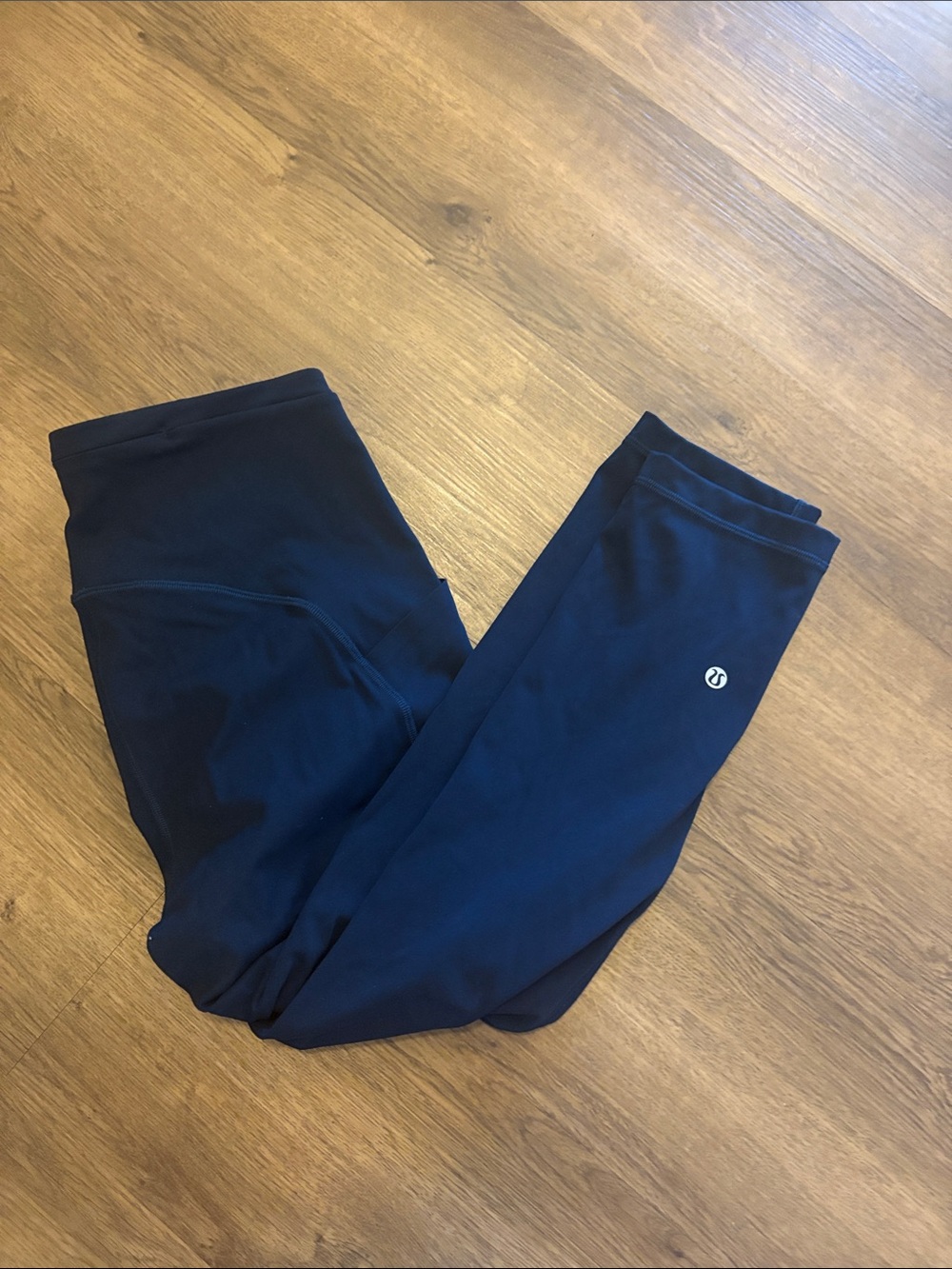 lululemon athletica Navy Capri Leggings